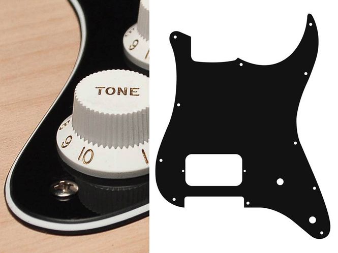 Hovedbilde Boston ST-344 Pickguard Strat - Black
