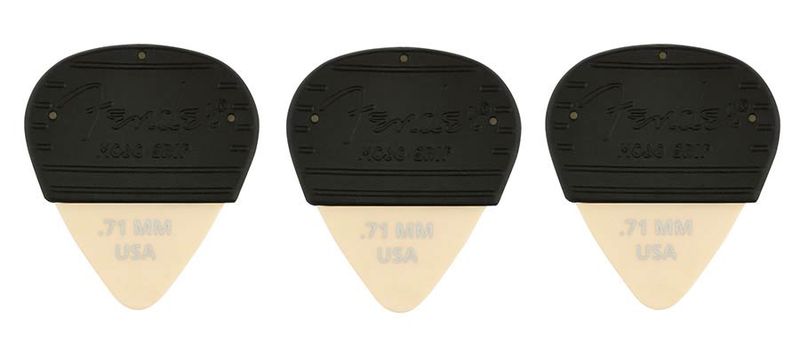 Fender  Mojo Grip picks, dura-tone delrin 0.71, 3-pack