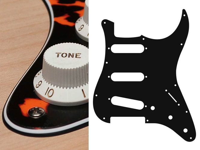 Hovedbilde Boston ST-313 Pickguard Strat - Wild Cat Orange