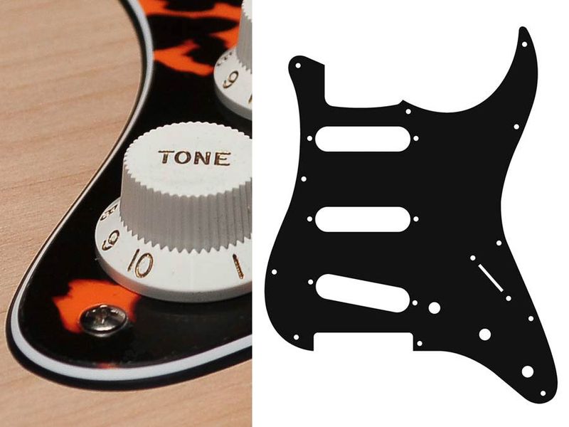 Boston ST-313 Pickguard Strat - Wild Cat Orange