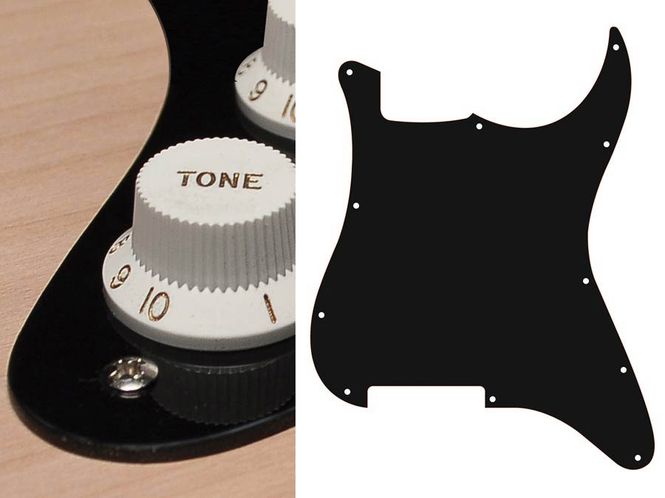Hovedbilde Boston ST-100 Pickguard Strat - Black