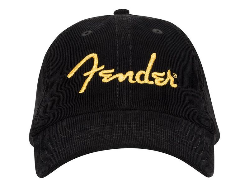 Fender  corduroy hat, black