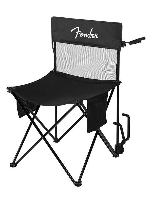 Fender  festival folding chair with integrated guitar stand