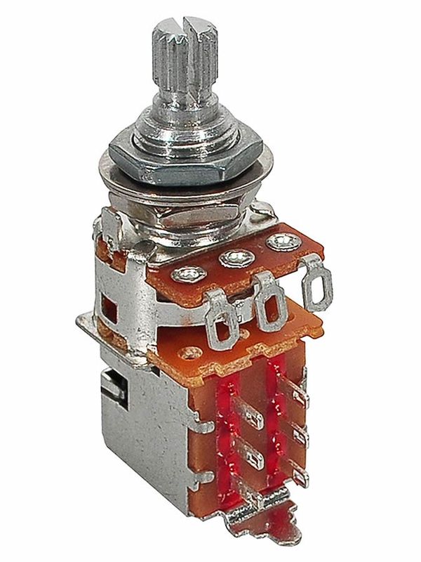 Fender GRP 250K Push/Pull potentiometer, .375