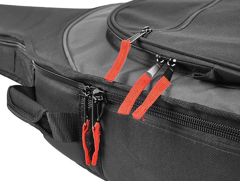 Boston Super Packer Gigbag 15 mm Bass Guitar Black/Grey