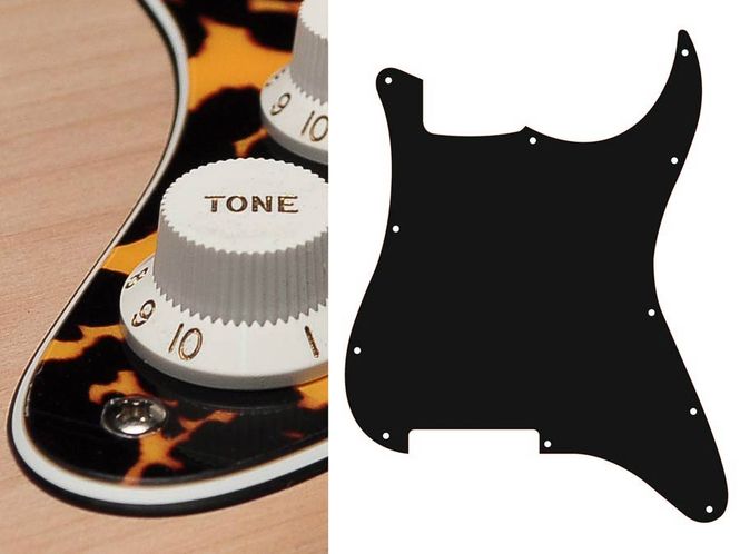 Hovedbilde Boston ST-300 Pickguard Strat - Wild Cat Yellow