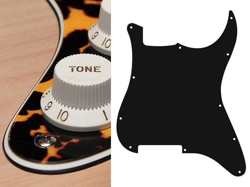Boston ST-300 Pickguard Strat - Wild Cat Yellow