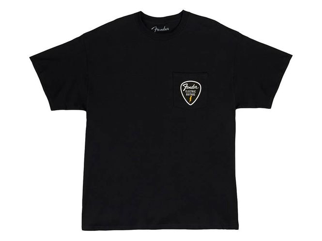 Hovedbilde Fender  T-Shirts pick patch pocket, black, M
