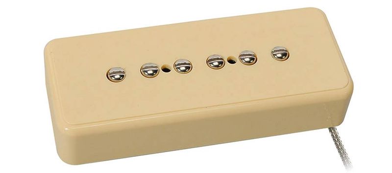 Boston VSB-46 Vintage Single Coil Bridge - Ivory
