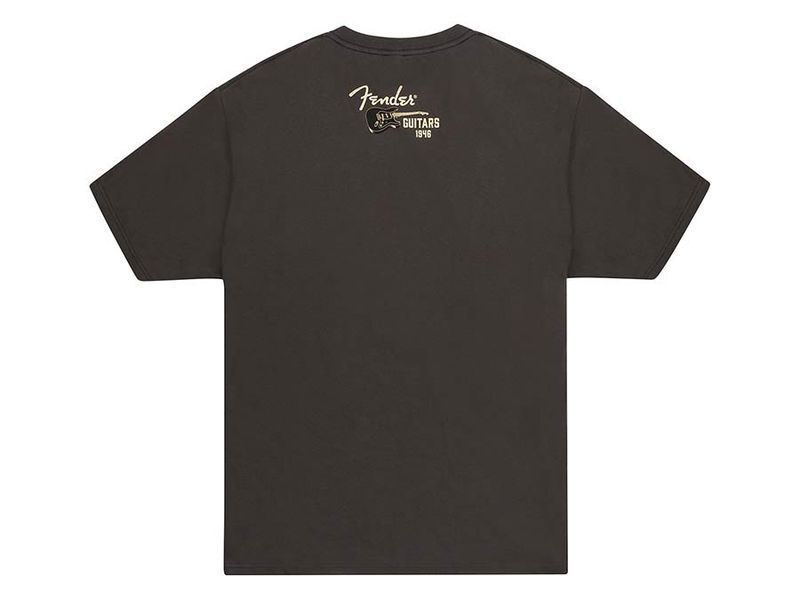 Fender  Wings To Fly T-Shirt, vintage black, L