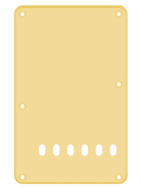 Hovedbilde Boston BP-113 Strat Back Plate - Cream