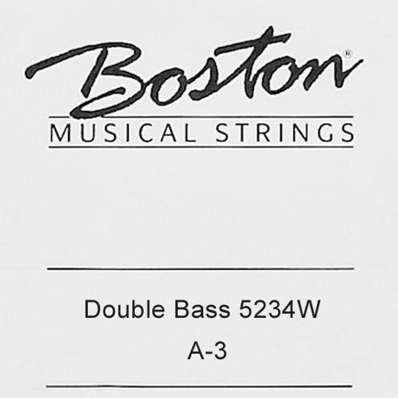 Boston Double Bass String A-3 for 3/4 Double Bass (Nylon Wound)