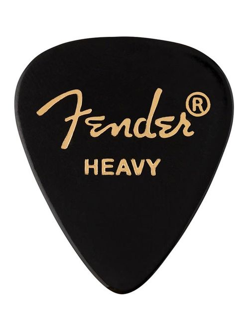 Hovedbilde Fender  351  premium picks, heavy, black, 12-pack