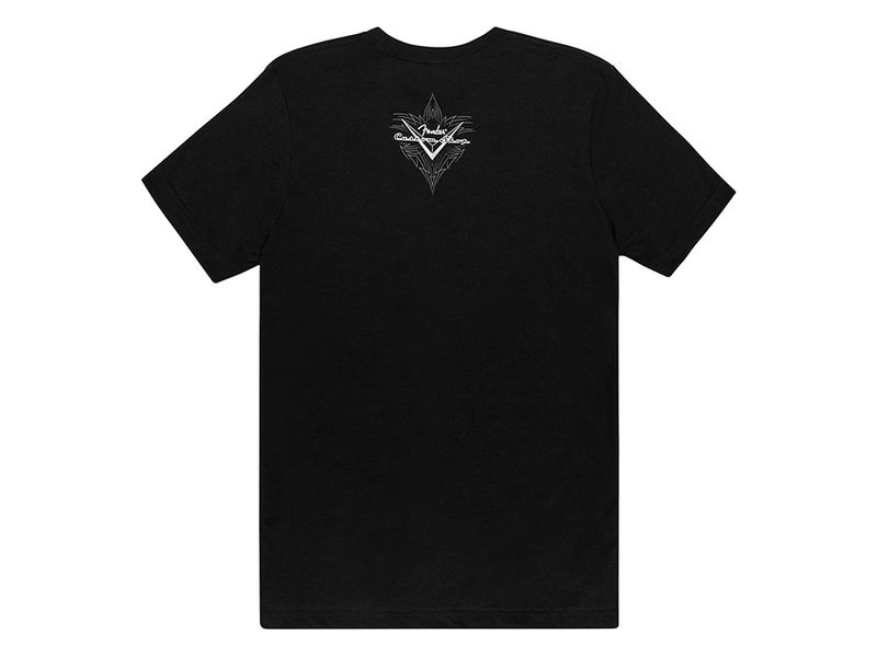 Fender  Custom Shop pinstripe T-Shirt, black, XL