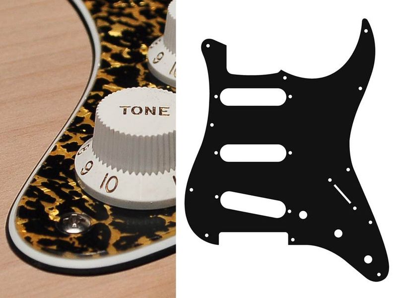 Boston ST-313 Pickguard Strat - Tiger Pearl