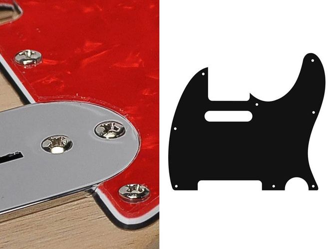 Hovedbilde Boston TE-310 Pickguard Tele - Pearl Red
