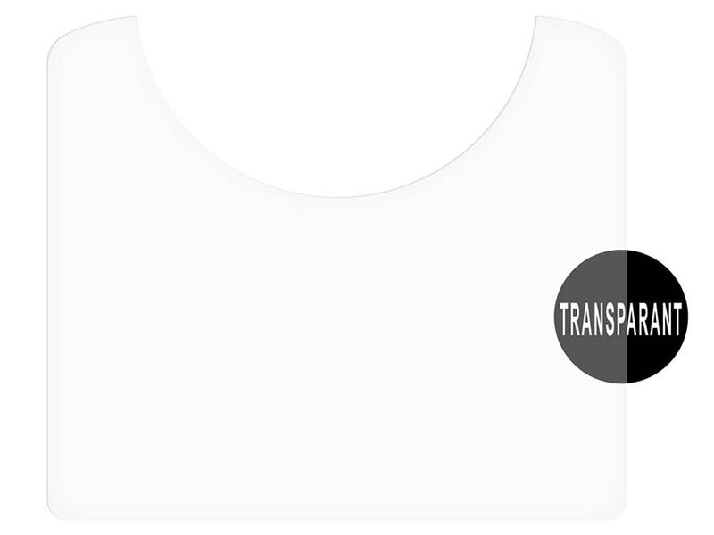 Boston PG-3-CL Pickguard Flamenco - Transparent