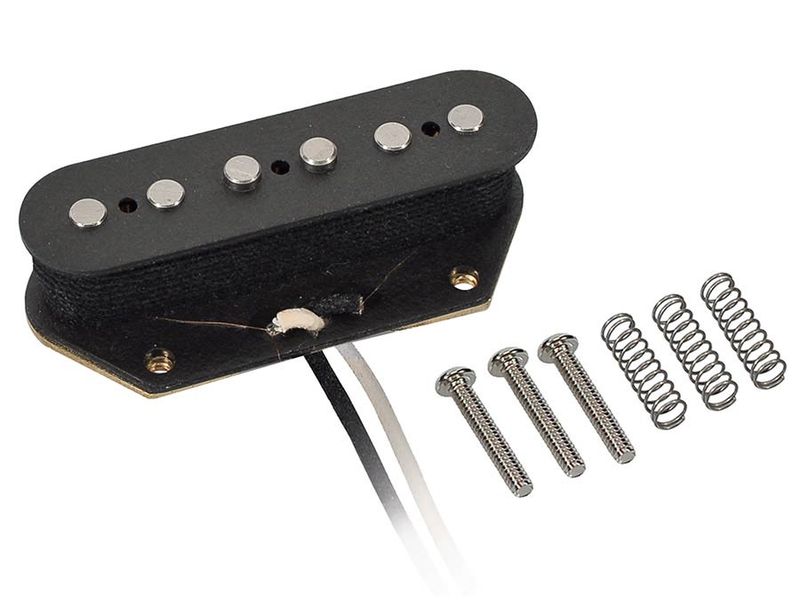 Boston VTE-52 Vintage Single Coil Bridge Black