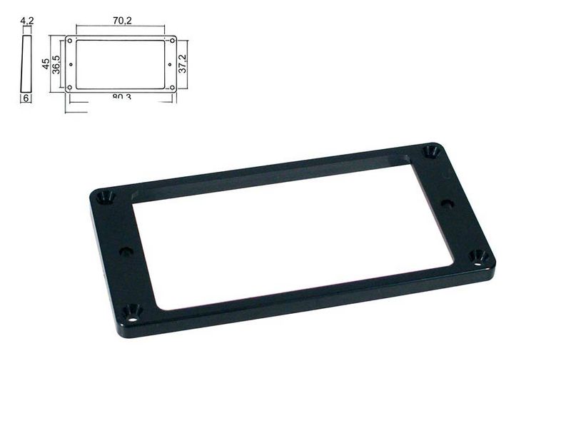 Boston HPF-04-SBK Pickup Mounting Ring