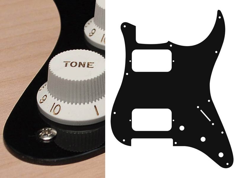 Boston ST-133 Pickguard Strat - Black