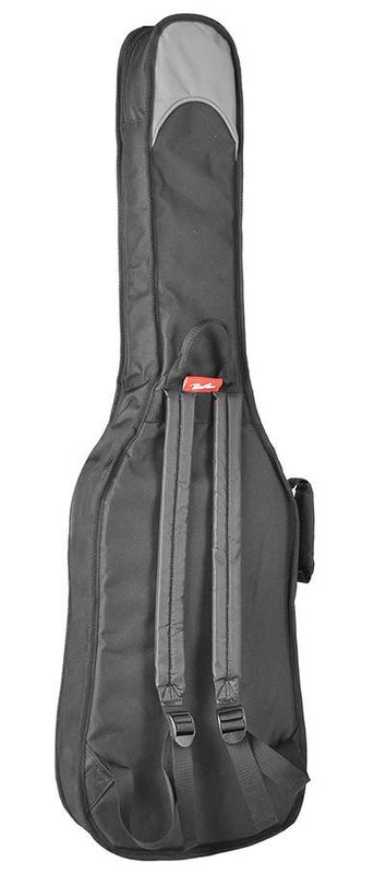Boston Super Packer Gigbag 15 mm Bass Guitar Black/Grey