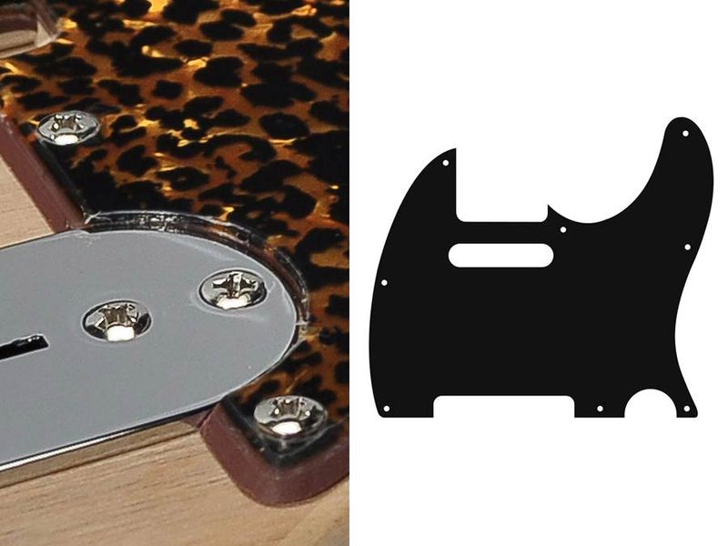 Boston TE-210 Pickguard Tele - Tiger Brown Pearl