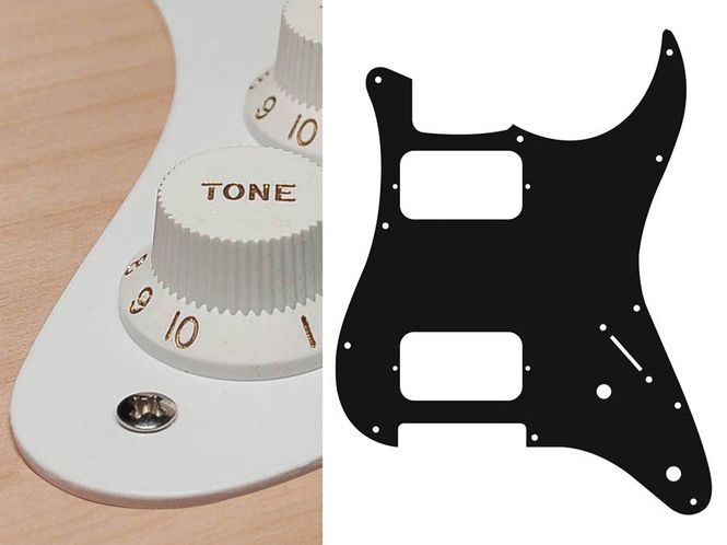 Hovedbilde Boston ST-132 Pickguard Strat - White