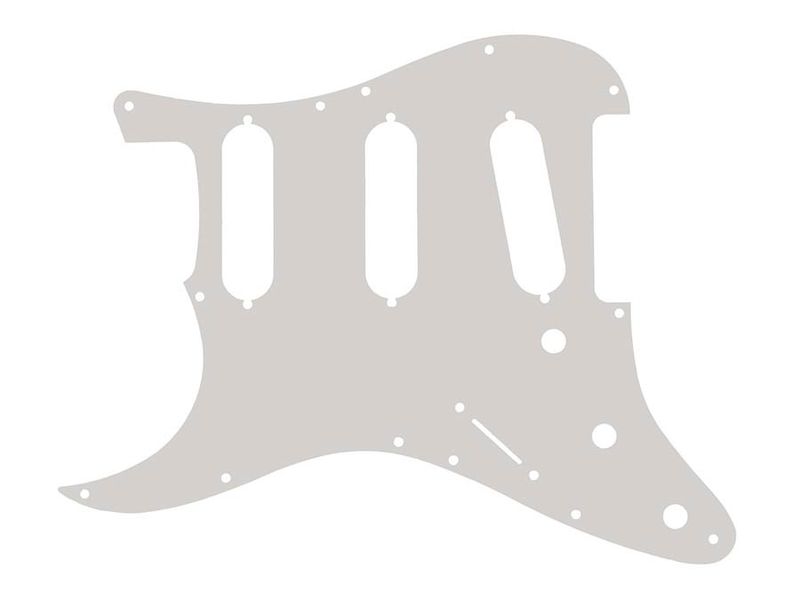 Boston aluminium pickguard shield for ST, 13 screwholes