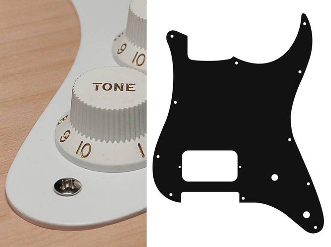 Hovedbilde Boston ST-144 Pickguard Strat - White