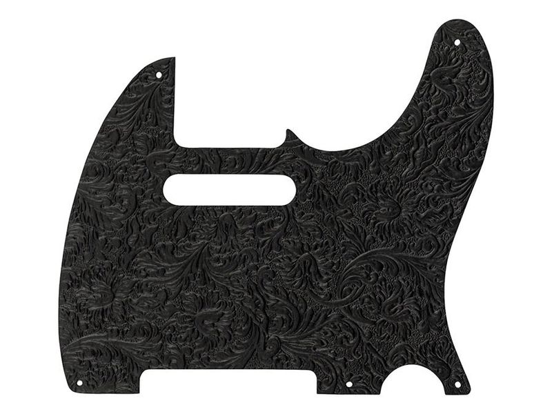 Fender  Waylon Jennings embossed leather pickguard, 5 screw