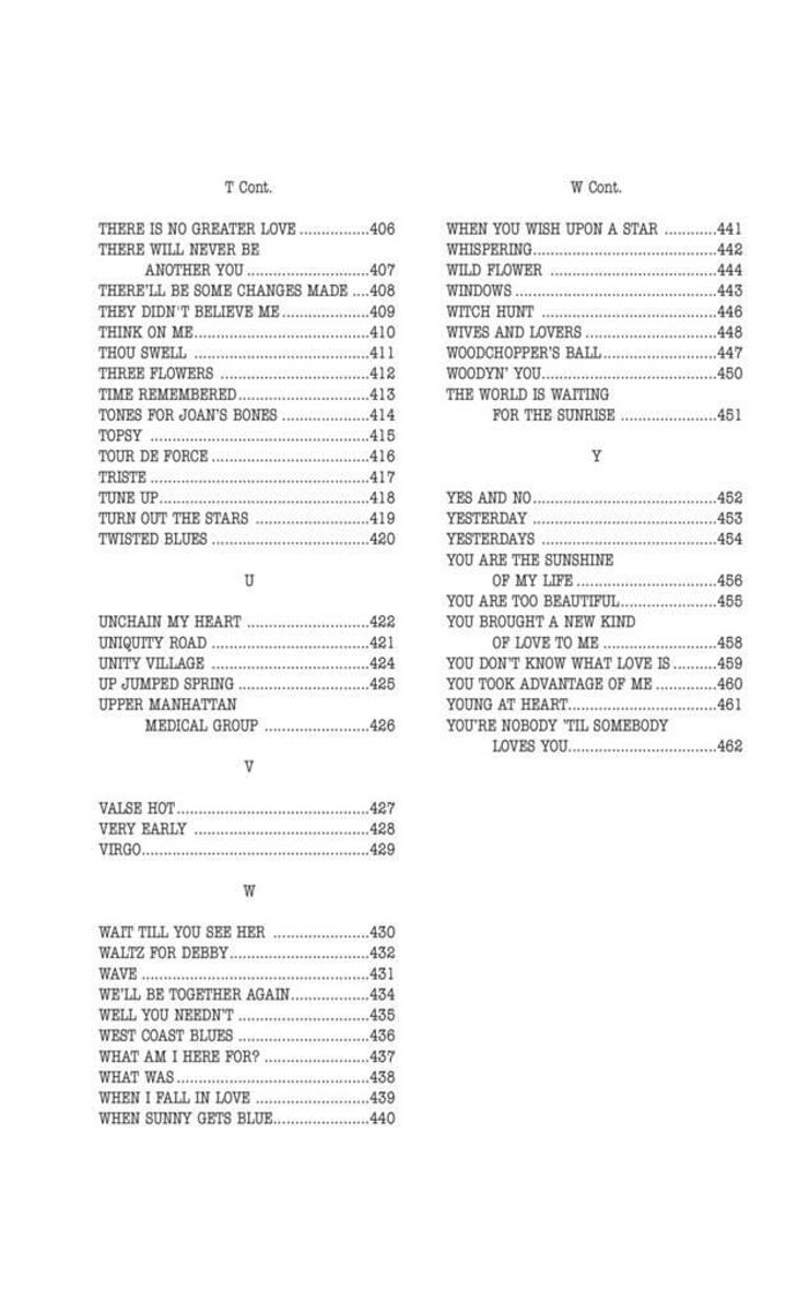 The Real Book - Volume I - Mini Edition