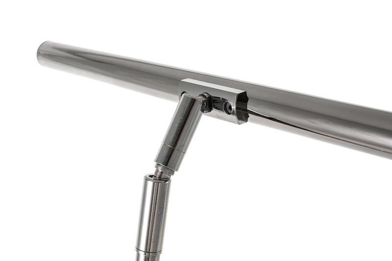 GEWA Piano lamp PL-78 Black chrome, shiny