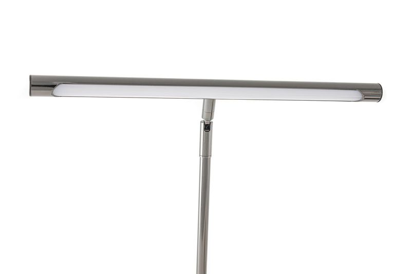GEWA Piano lamp PL-78 Black chrome, shiny