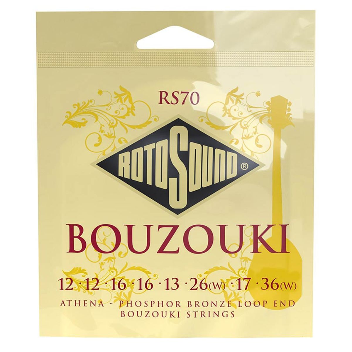 Rotosound RS70 Athena Bouzouki Set - Loop End