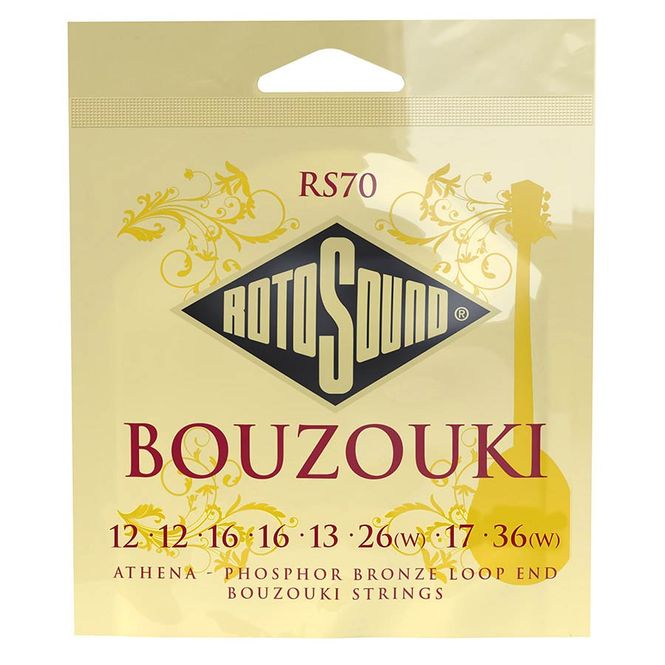 Hovedbilde Rotosound RS70 Athena Bouzouki Set - Loop End