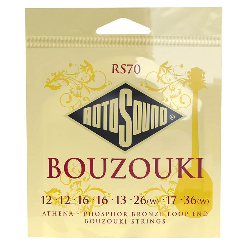 Rotosound RS70 Athena Bouzouki Set - Loop End