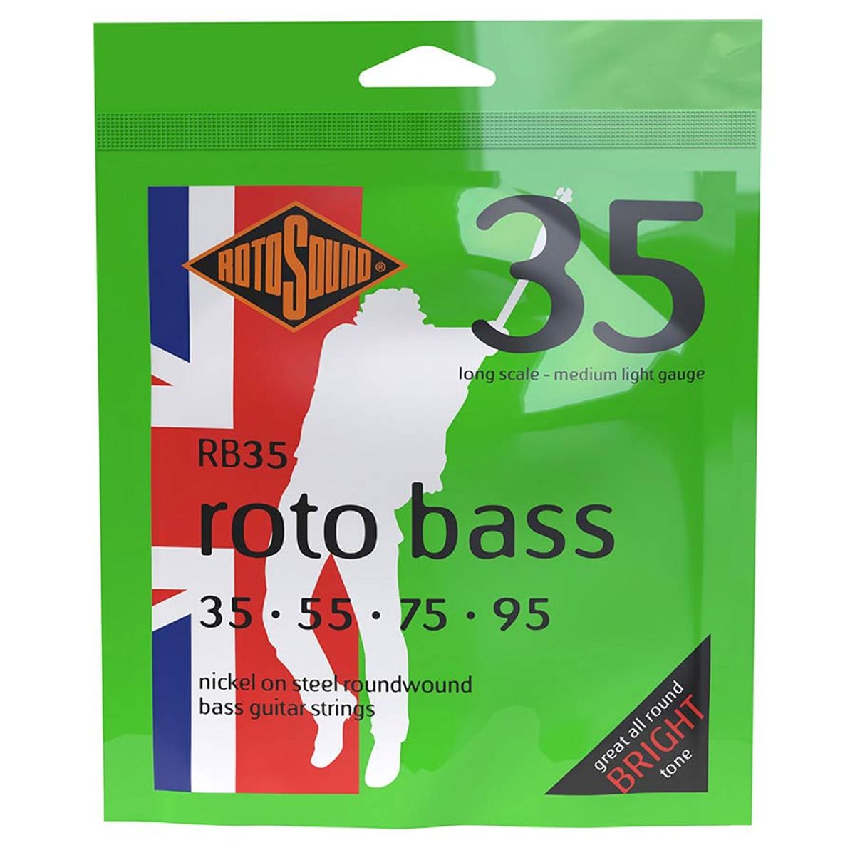 Rotosound RB35 Roto Bass - Nickel  35-95