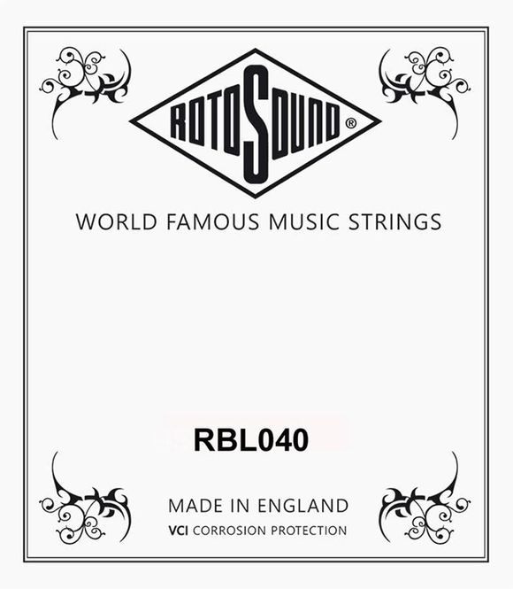 Hovedbilde Rotosound Nickel Bass Single 040