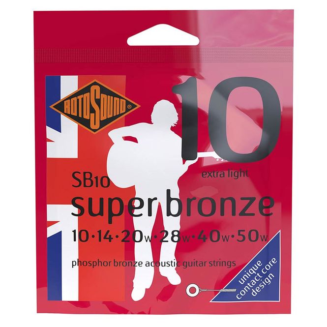Hovedbilde Rotosound SB10 Super Bronze - Extra Light 10-50