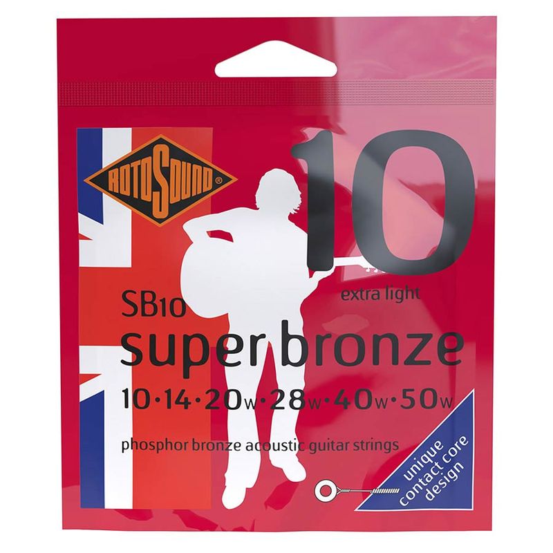 Rotosound SB10 Super Bronze - Extra Light 10-50