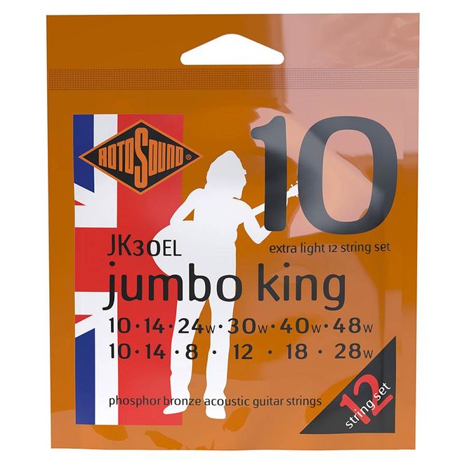 Hovedbilde Rotosound JK30EL Jumbo King Acoustic 12-str - ...