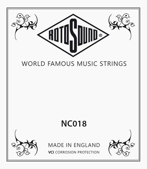 Hovedbilde Rotosound NC018 Single String - Nickel Wound