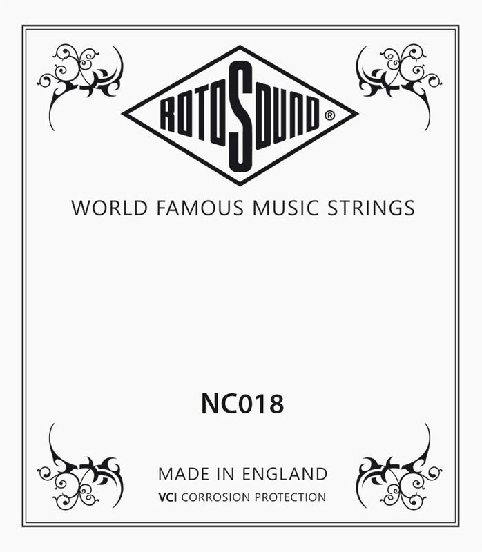 Rotosound NC018 Single String - Nickel Wound