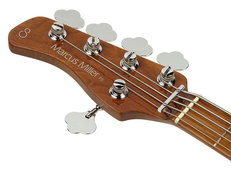 Sire P5 Series Marcus Miller Lefty Alder 5-string Passive Bass Guitar Mild Green