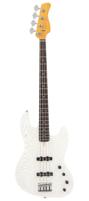 Hovedbilde Sire V6 4/AWH mahogany+ash top 4-string active bass guitar antique white