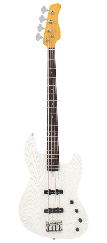 Sire V6 4/AWH mahogany+ash top 4-string active bass guitar antique white