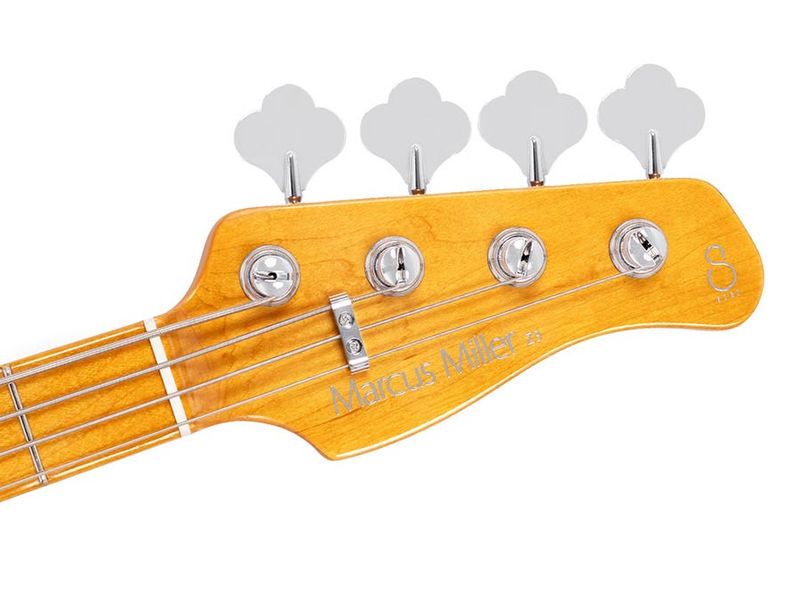 Sire Z Series Marcus Miller mahogany 4-string active bass guitar, antique white
