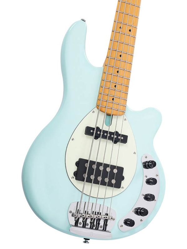 Sire Z Series Marcus Miller mahogany 5-string active bass guitar, mint green