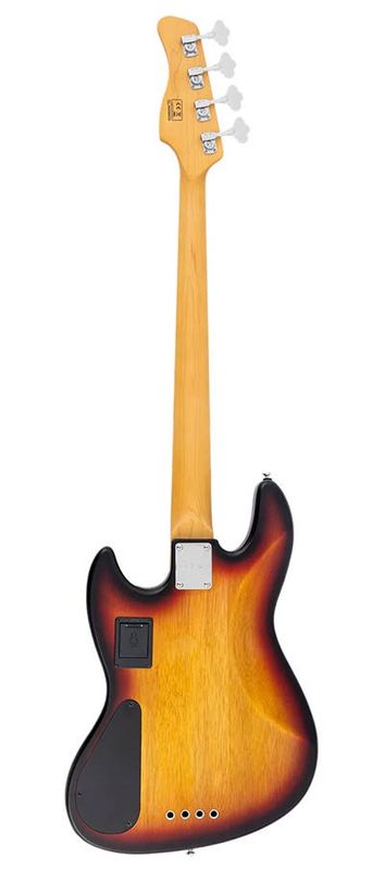 Sire V6 4/3TS mahogany+ash top 4-string active bass guitar 3 tone sunburst