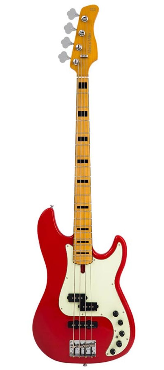 Sire P7+ A4/DRD alder 4-string active bass guitar dakota red